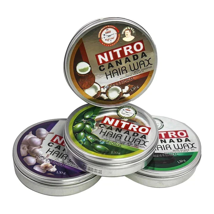 NITRO CANADA HAIR WAX 150 GRAMS, HAIR STYLING GEL WAX FOR WOMEN AND ME

For professional use only


Both for man and women


Herbal


Best quality


Feature: Organic, Alcohol-Free


Hair Type: Normal Hair


Suitable For: HAIR


StylingNITRO CANADA HAIR WAX 150 GRAMS, HAIR STYLING GEL WAX